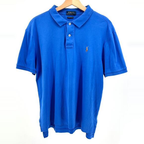 Ralph Lauren Other - Y2K Polo Ralph Lauren Blue 100% Cotton Pima Soft Touch Polo Shirt